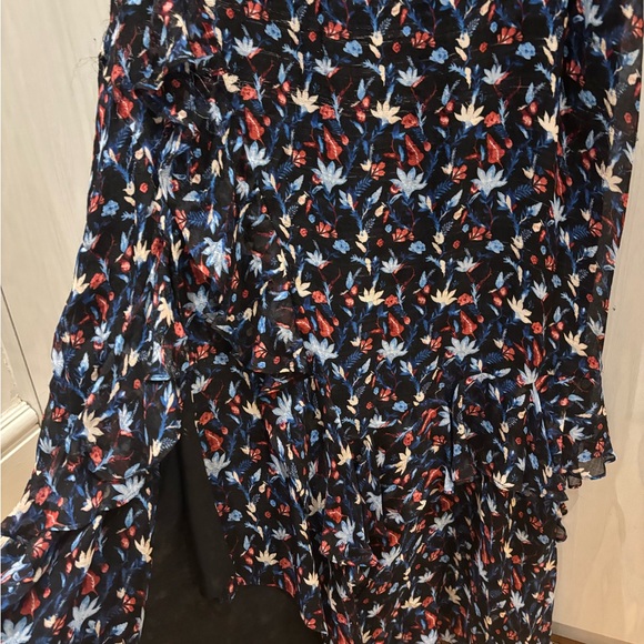 Asymmetric floral Tanya Taylor skirt - Picture 2 of 3